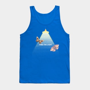 Find your light, moth Tank Top